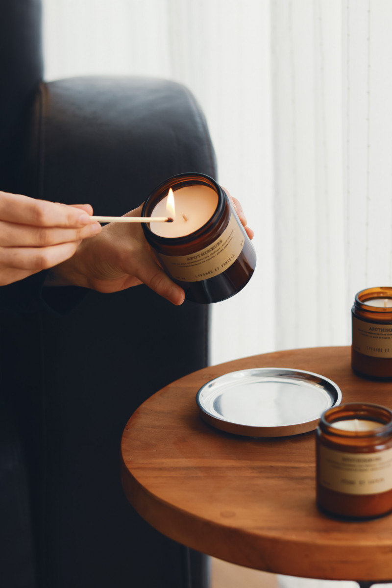 Lavender and Vanilla candle