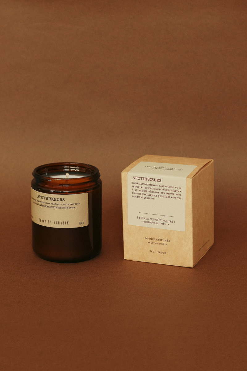 Bois de cèdre et Vanille