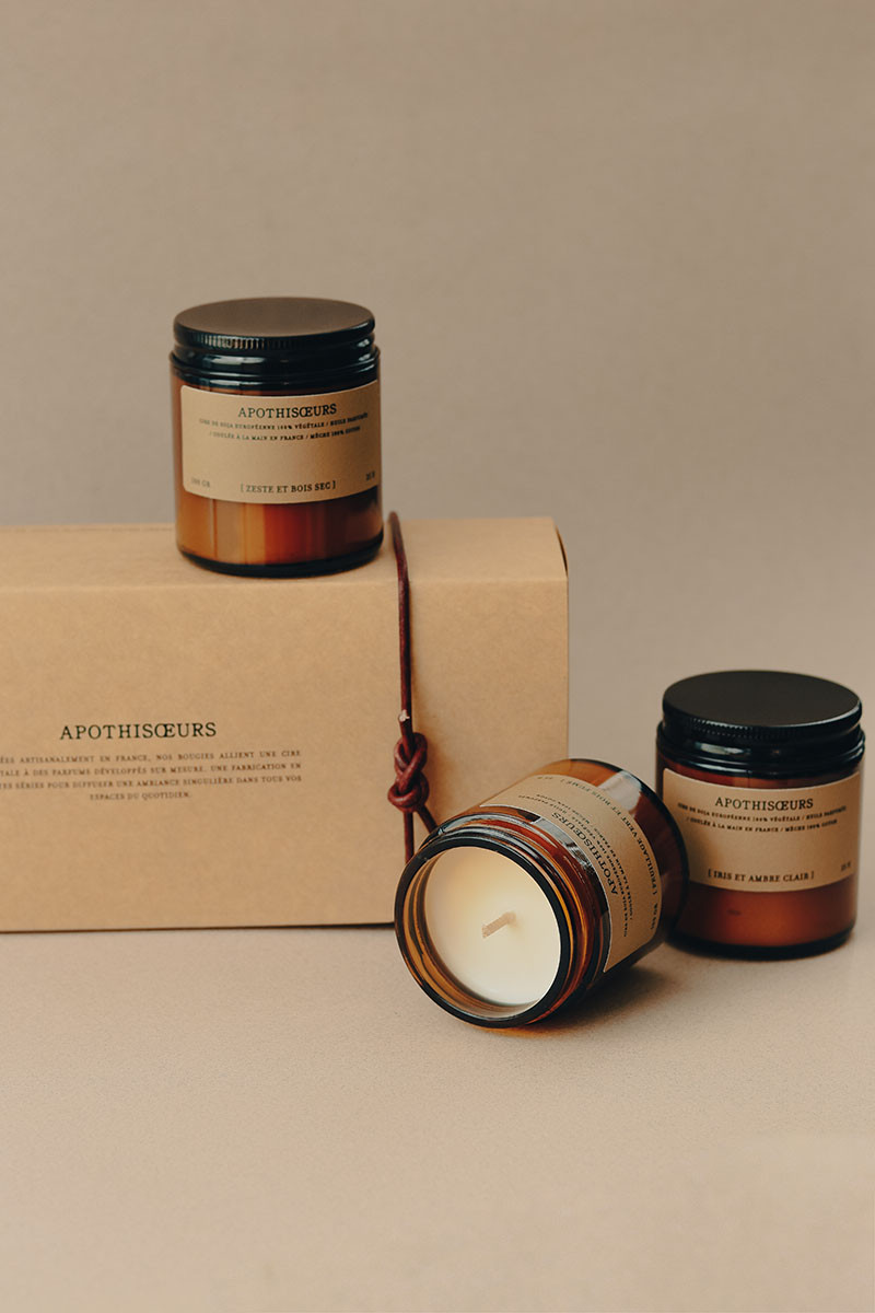 Coffret découverte - 3 bougies parfumées