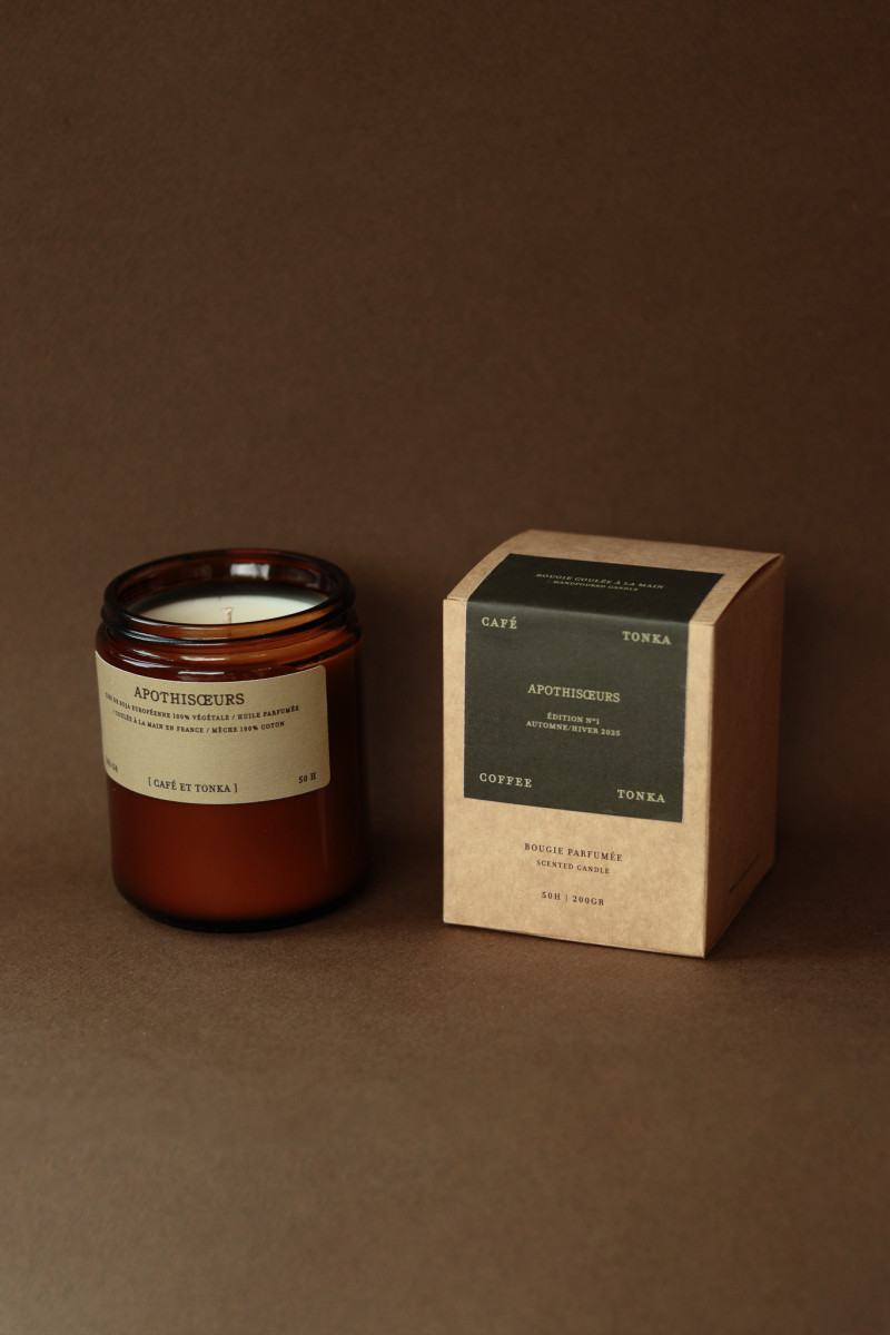 Coffee and Tonka candle