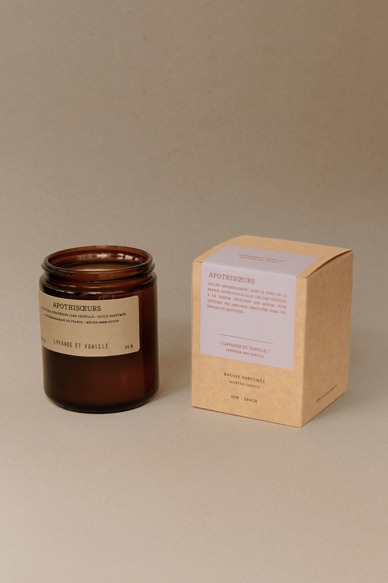 Lavender and Vanilla candle